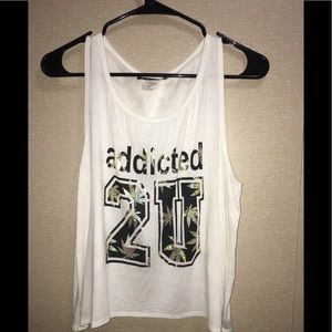 Graphic tank top